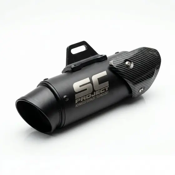 Pot Echappement Moto SC-Project Sport inox Noir (6/7)