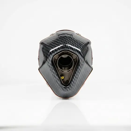 Pot Echappement Moto Style Carbone Hexagonal (6/8)