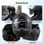 Casque Modulable NOX Premium Double Visière – ECE 22.06, Protection & Confort Absolu - Image 1 - NOX